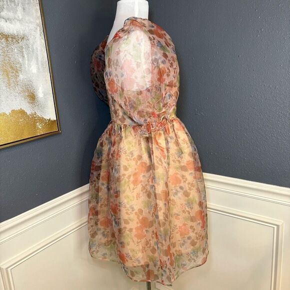 Endless Rose Puff Sleeve Mini Dress - Picture 8 of 12